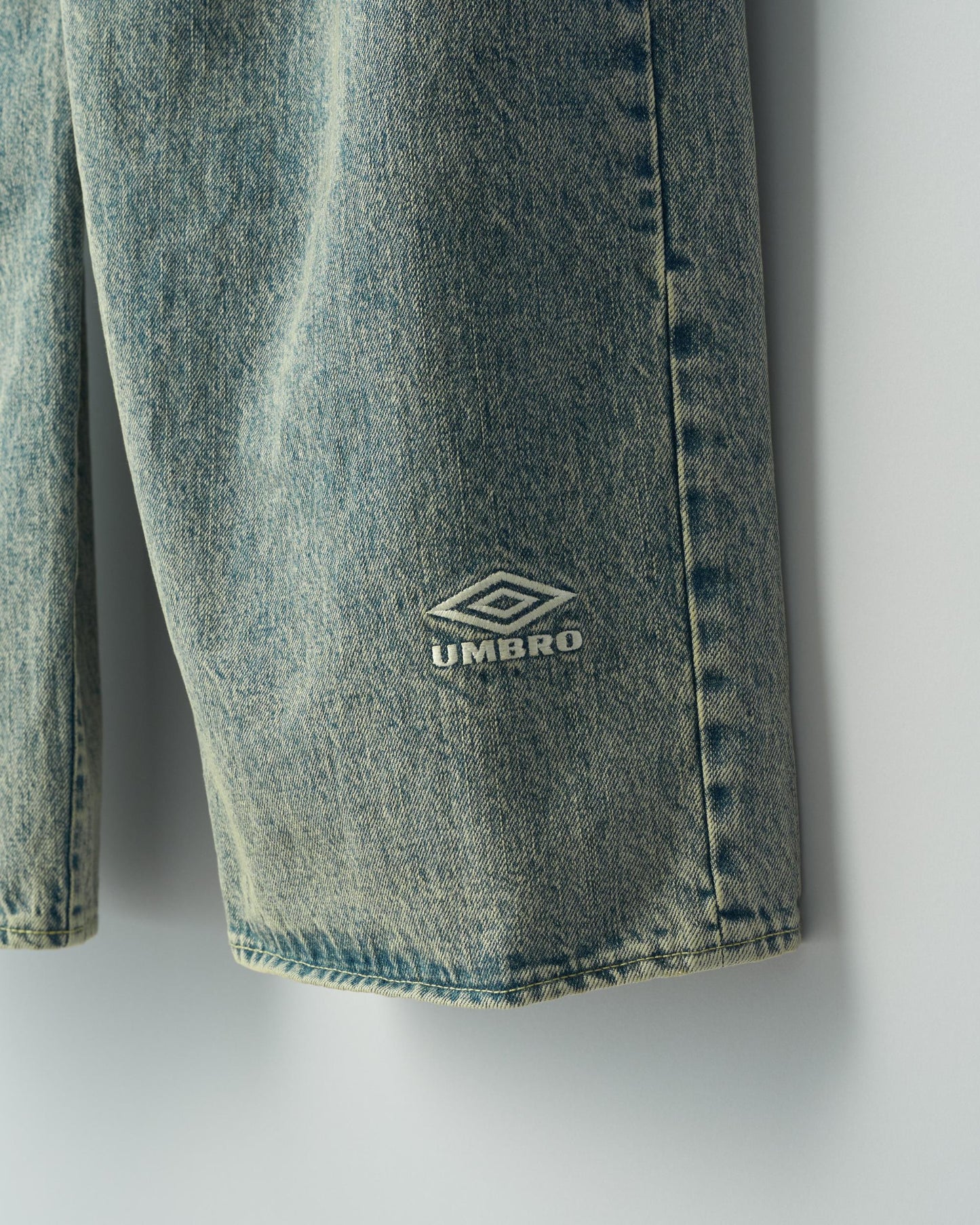 DEFORMATION WIDE DENIM JEANS INDIGO