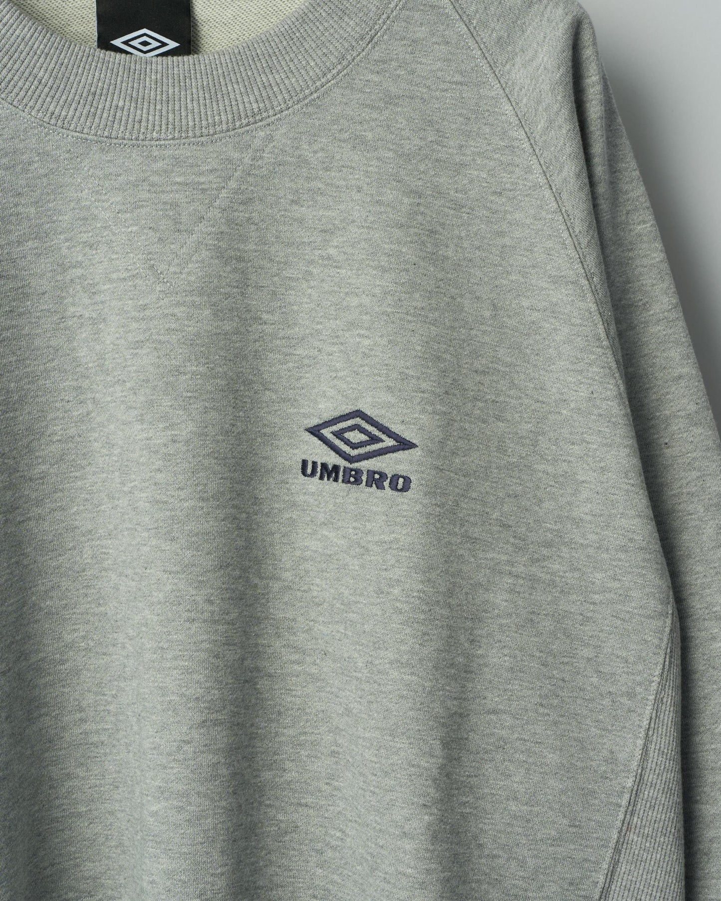 HIGH GAUGE COTTON SWEAT LS  GREY