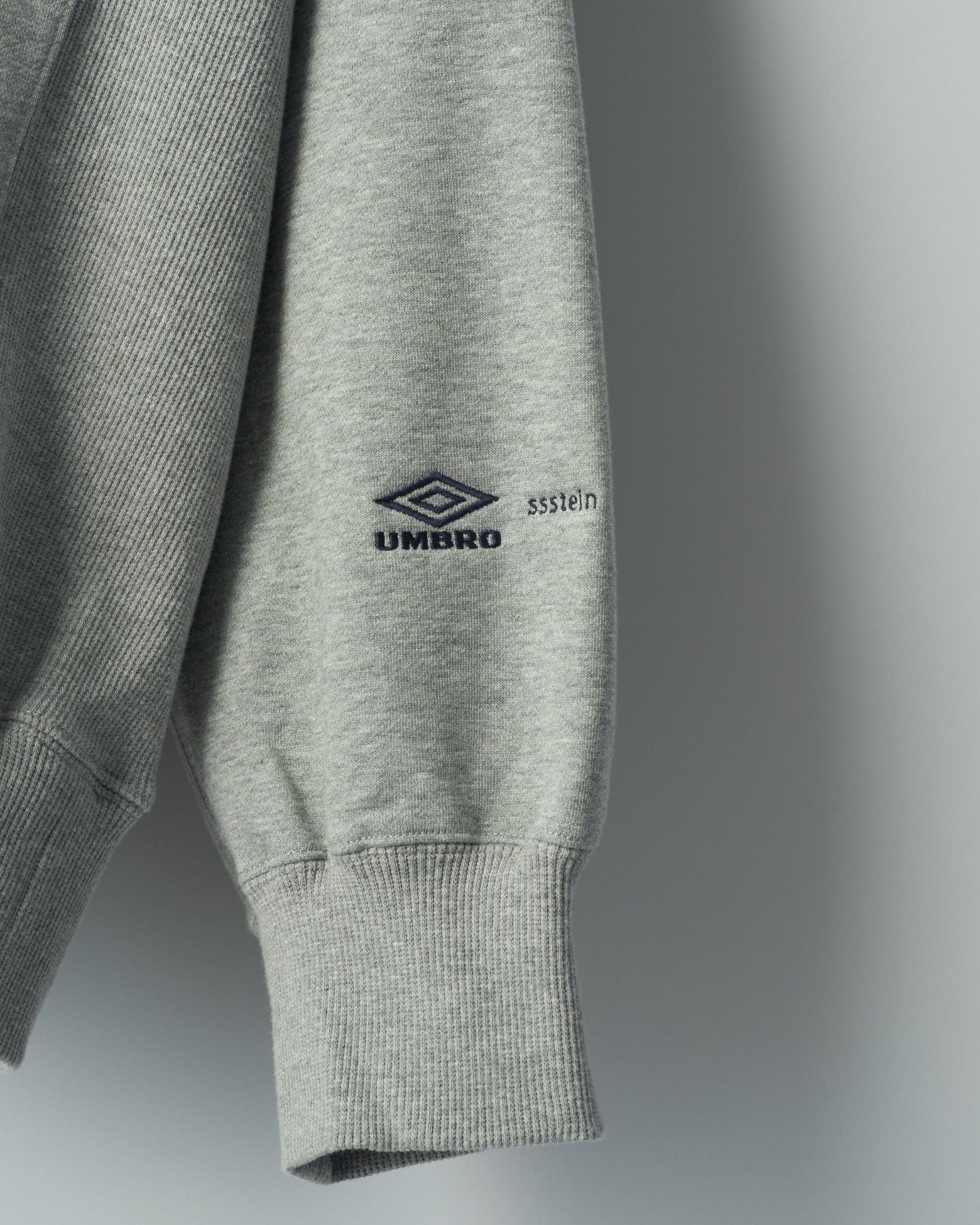 HIGH GAUGE COTTON SWEAT LS  GREY