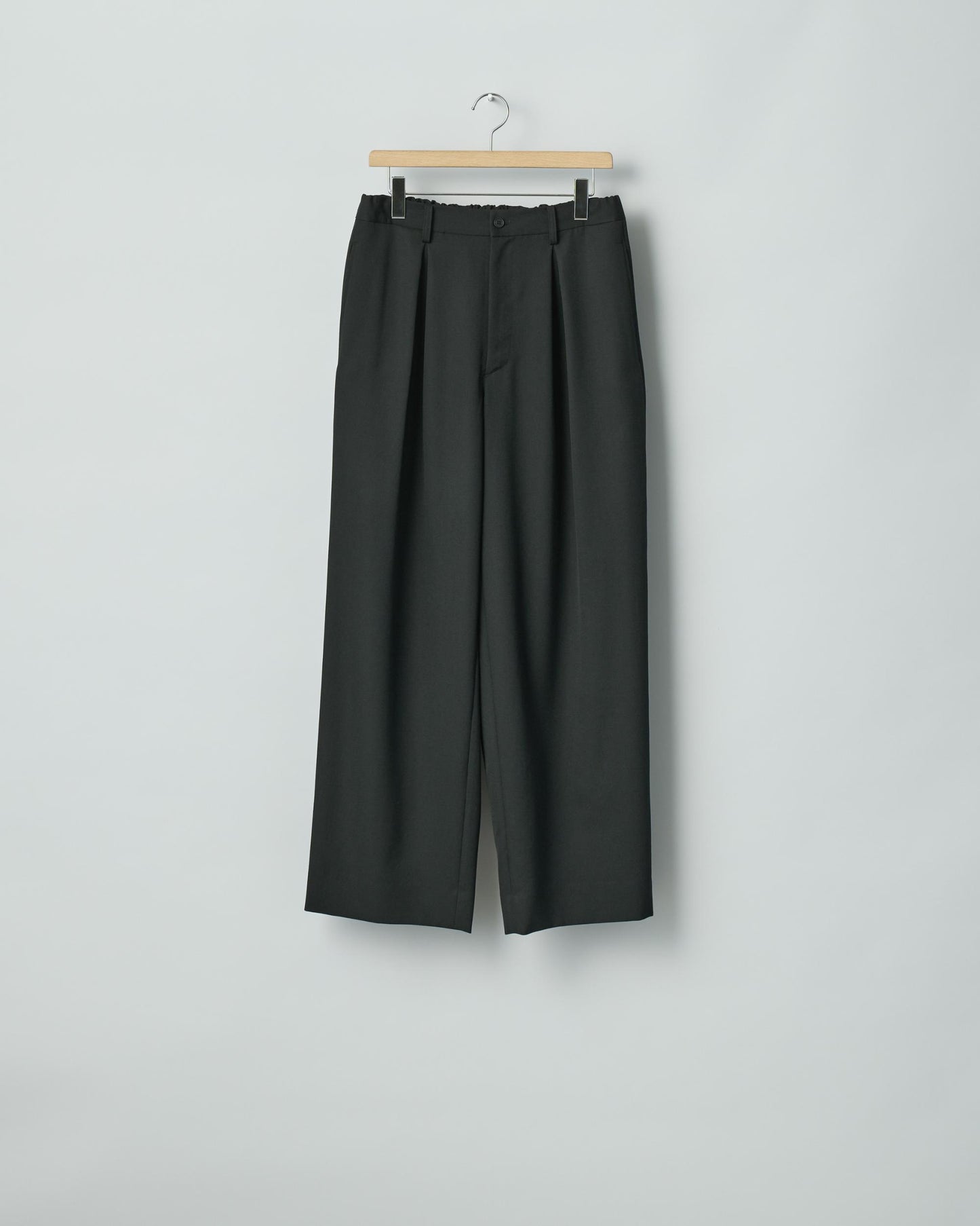 EASY WIDE TROUSERS BLACK
