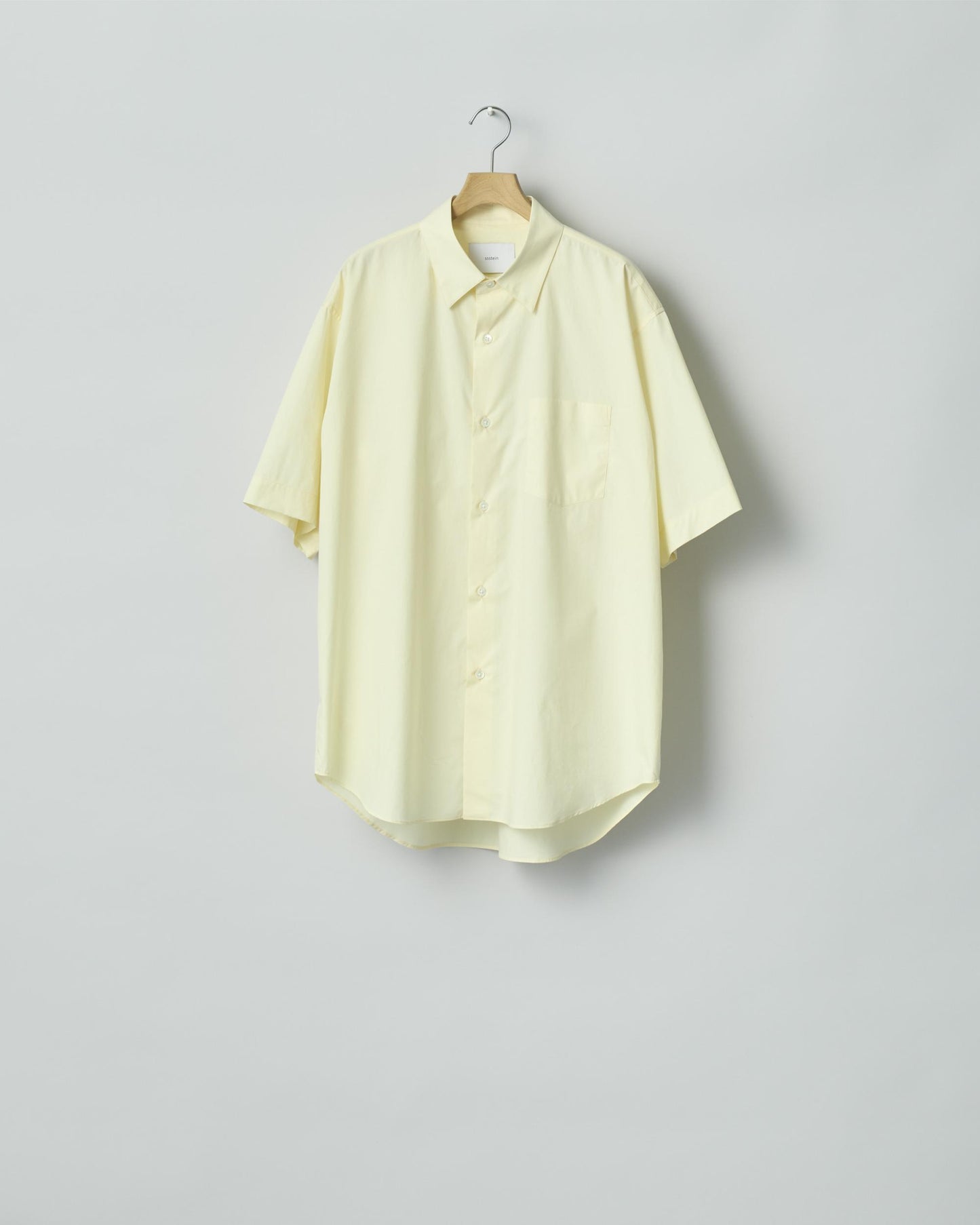 SUVIN COTTON OVERSIZED SS SHIRT  YELLOW