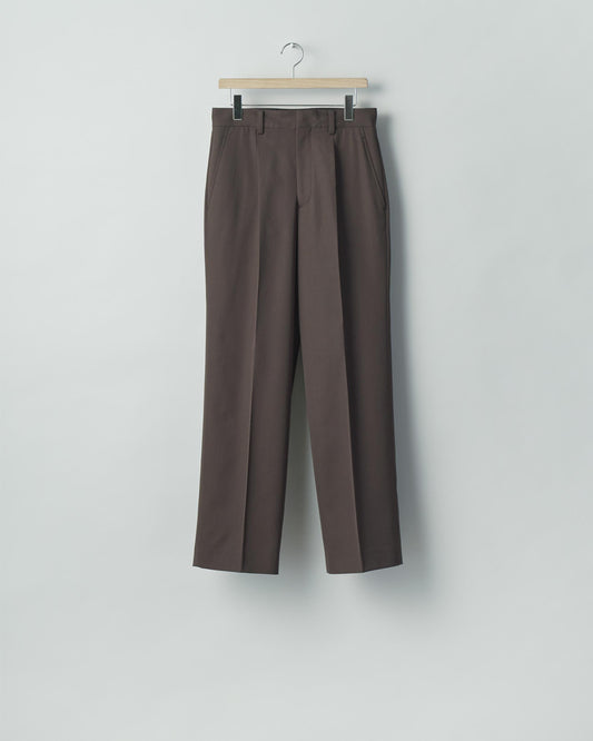 STRAIGHT TROUSERS  GREY KHAKI