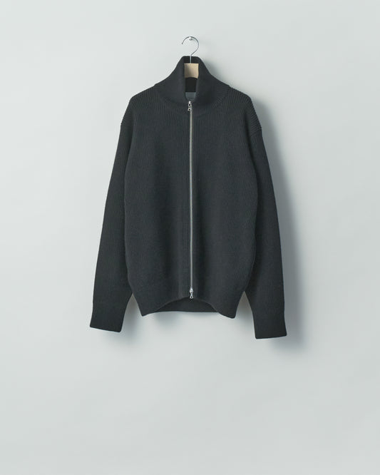 EXTRA FINE WOOL KNIT DRIVERS  BLACK