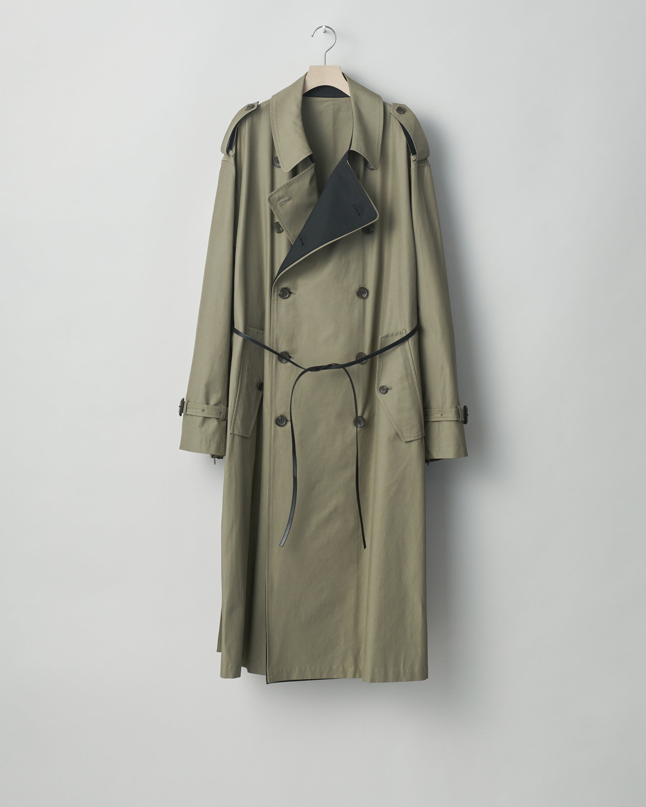 OVERSIZED DOUBLE LAPELED TRENCH COAT – TIME AFTER TIME