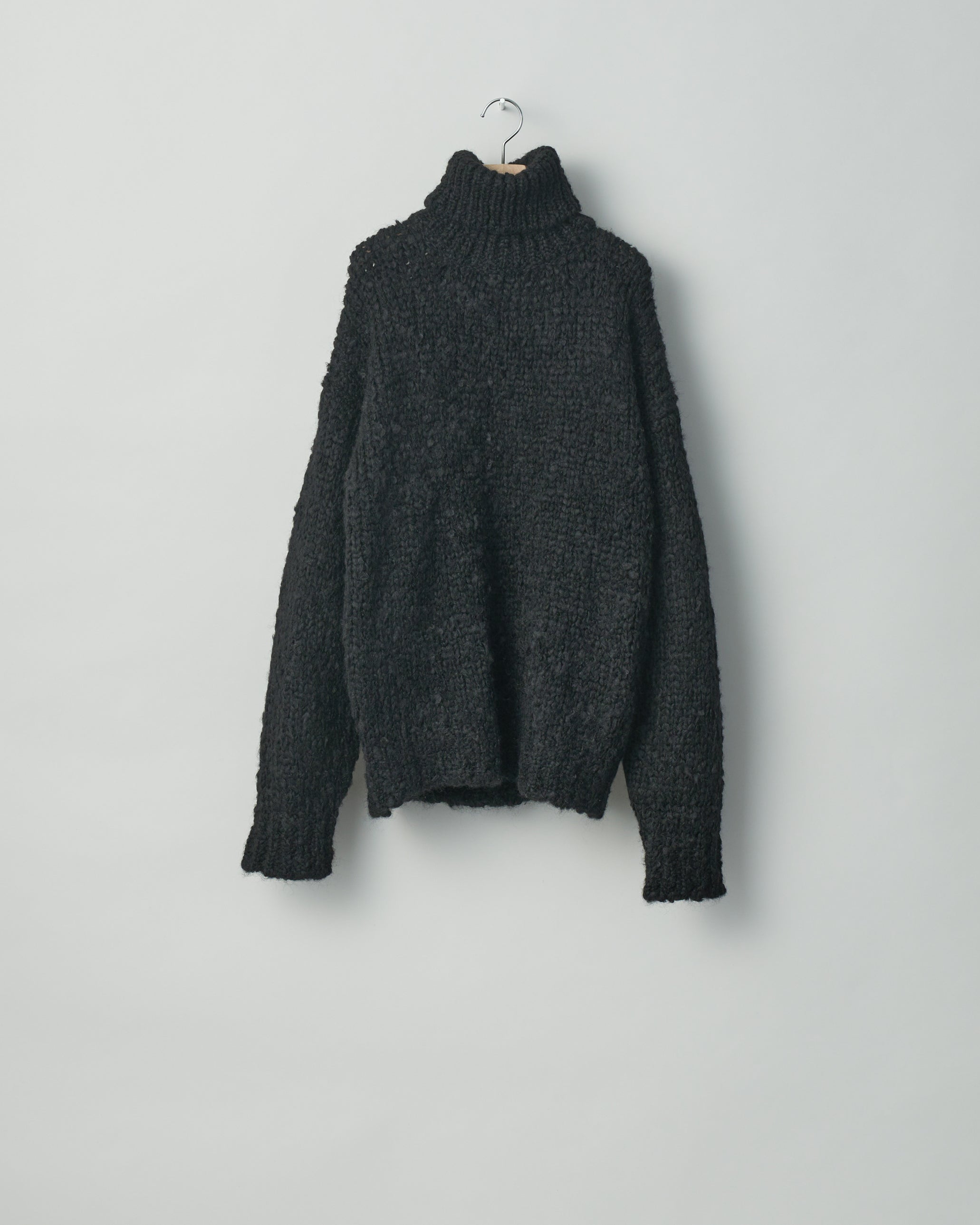 MOHAIR WOOL LOOSE KNIT TURTLE NECK LS – TIME AFTER TIME