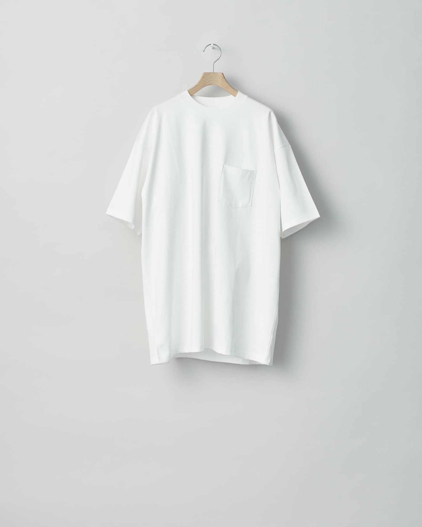 OVERSIZED POCKET TEE WHITE