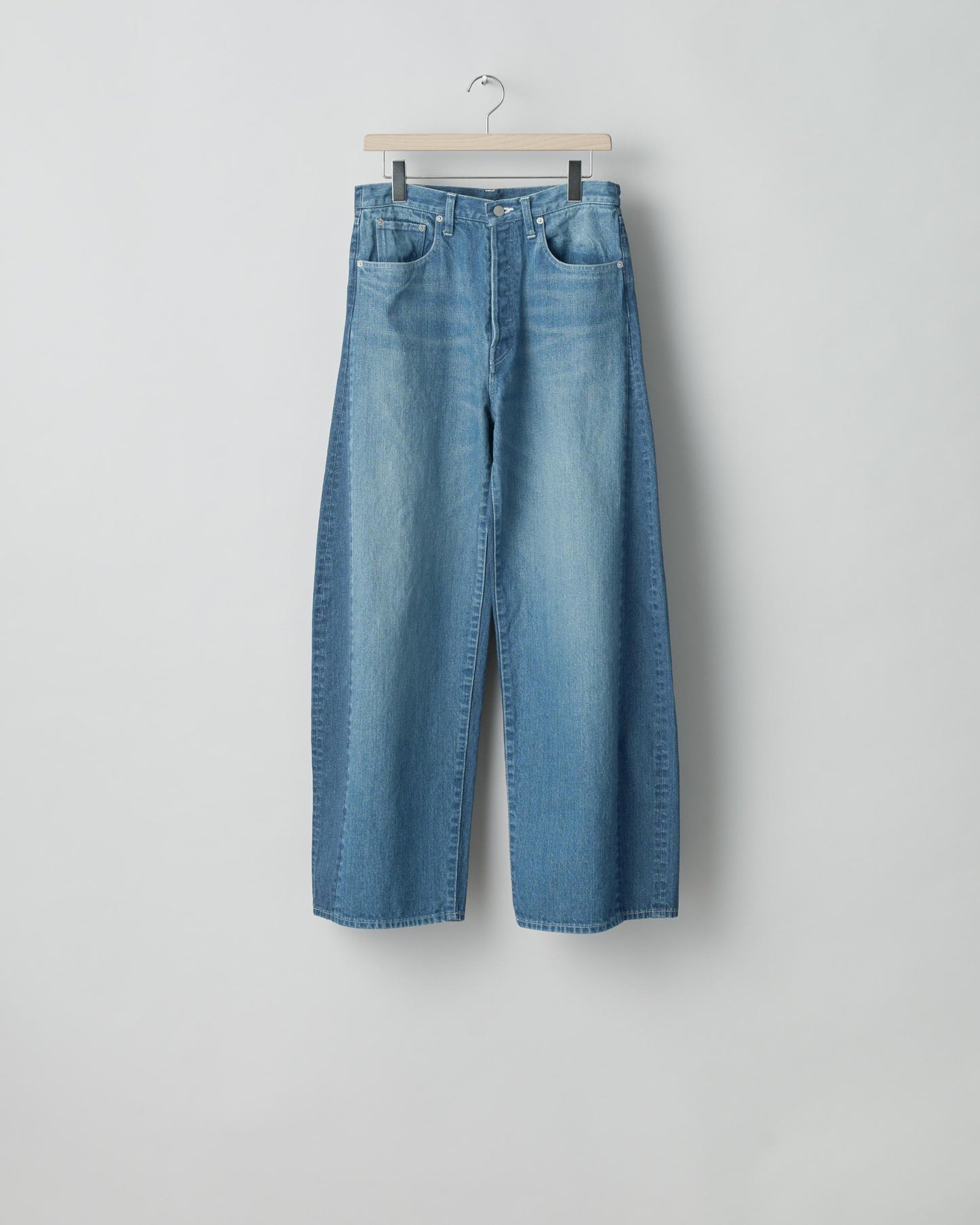 DEFORMATION WIDE DENIM JEANS INDIGO