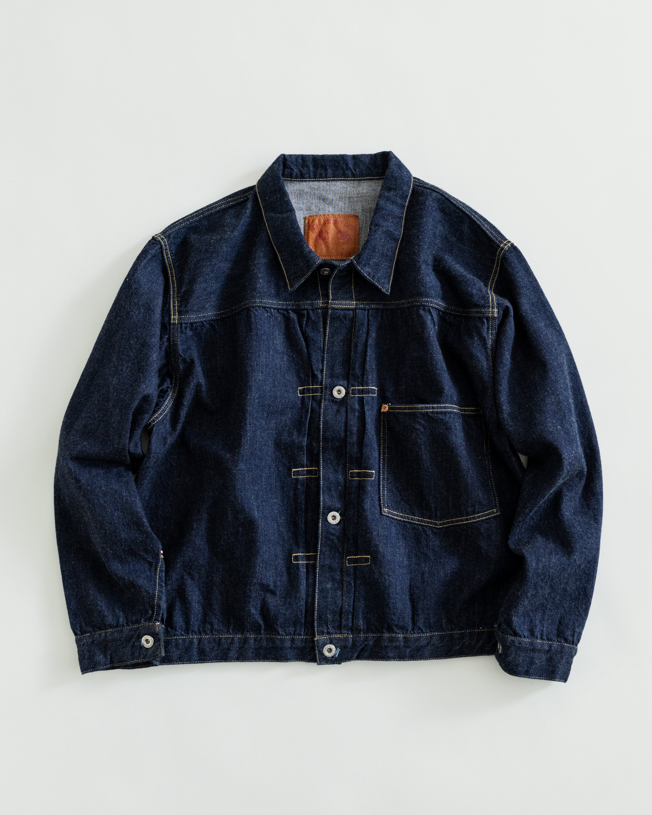 WWII Model 11.5oz Denim Jacket (One Wash) – TIME AFTER TIME