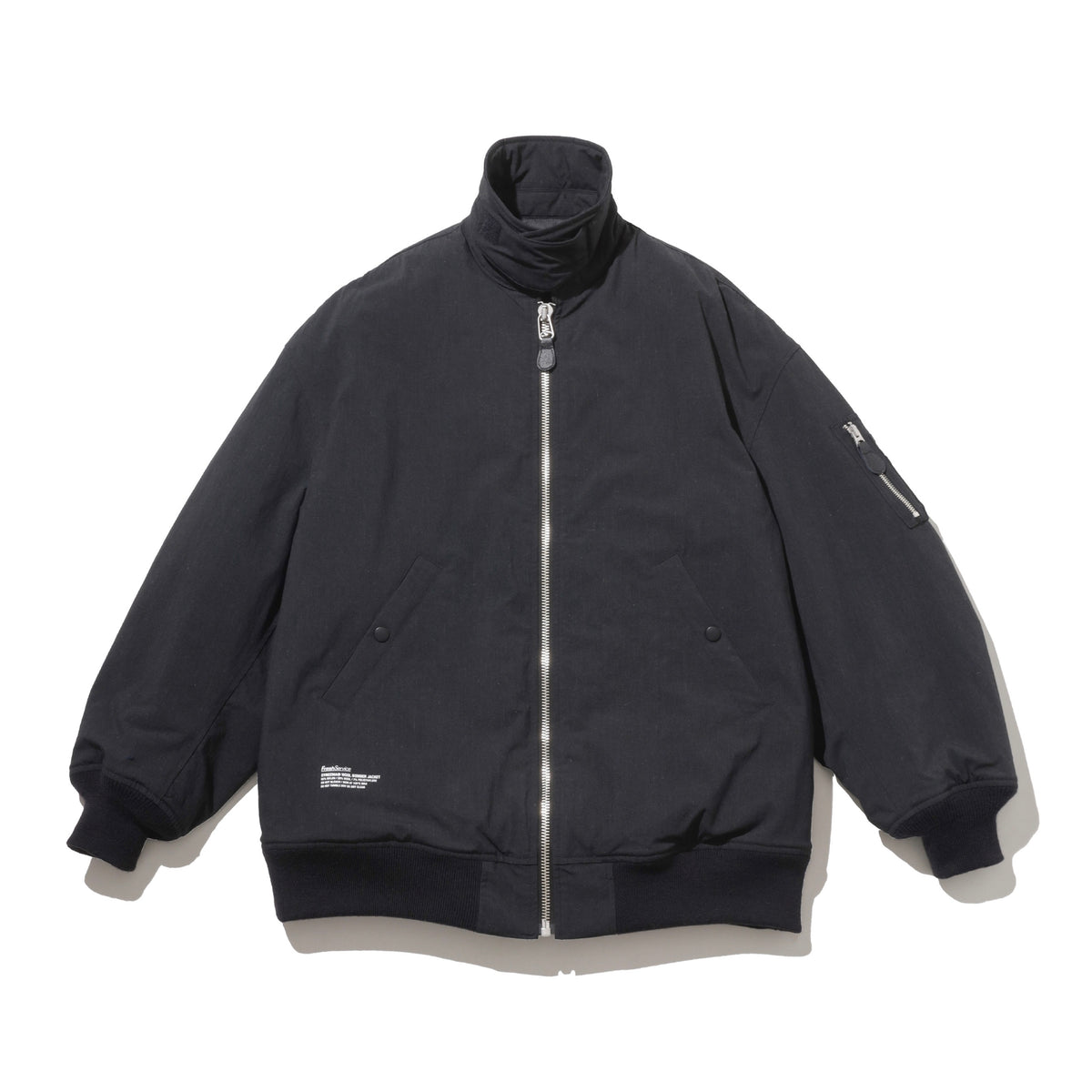 TACTICAL WOOL BOMBER JACKET