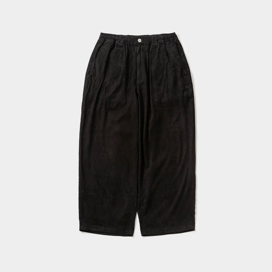 SUEDE BAGGY PANTS