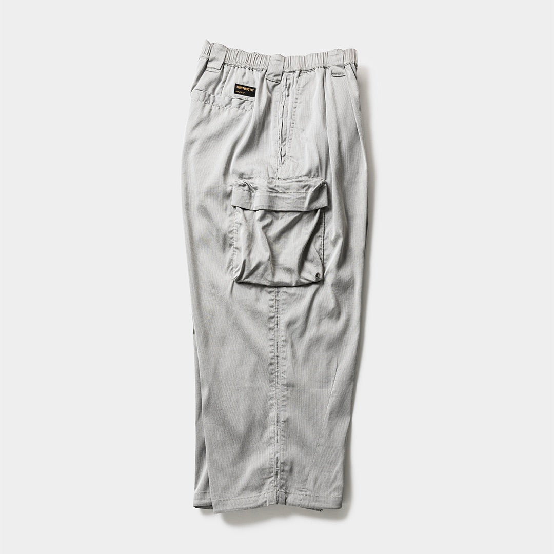 STRIPE BAGGY CARGO PANTS