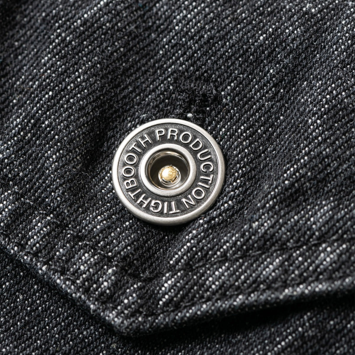 LABEL LOGO DENIM JACKET