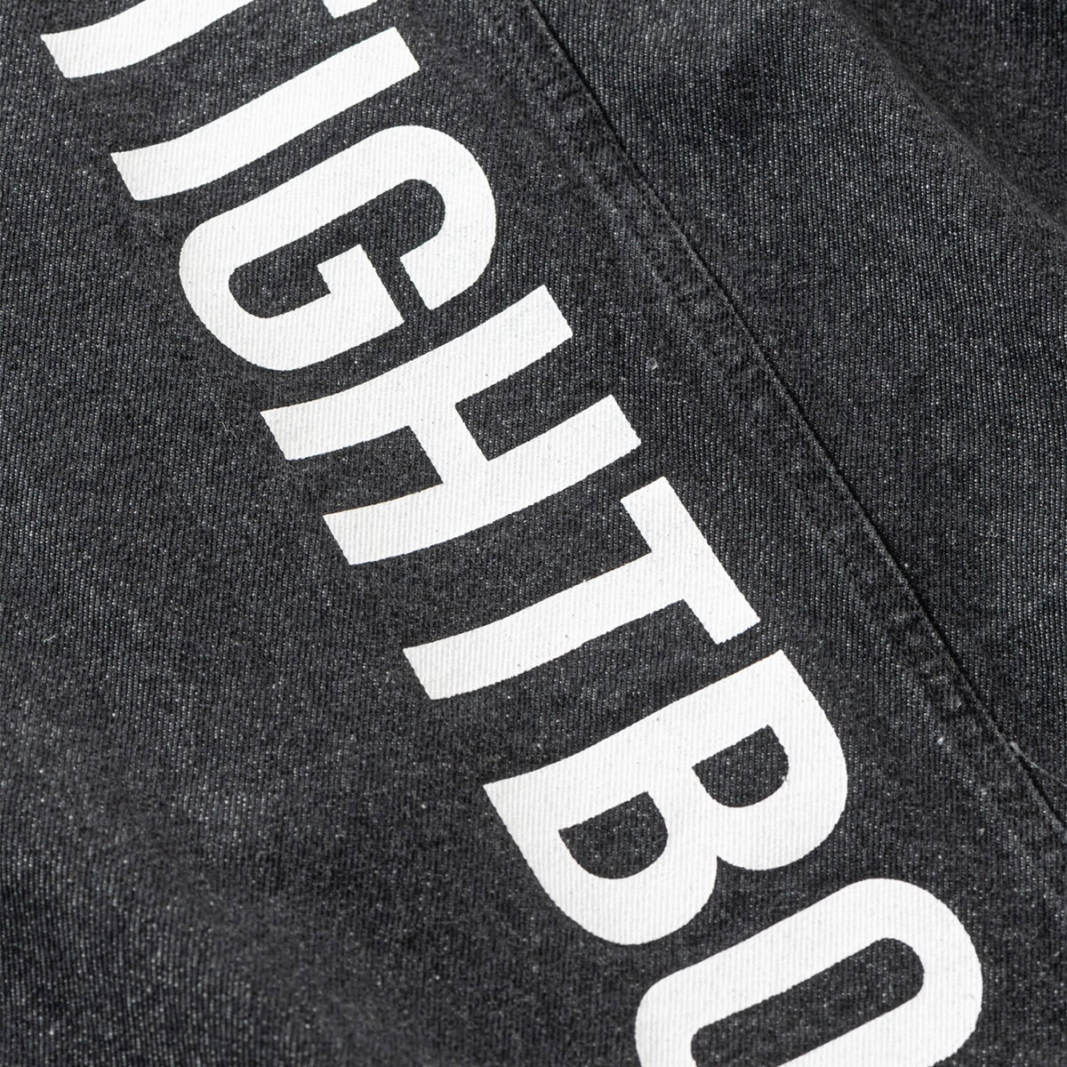 LABEL LOGO DENIM JACKET