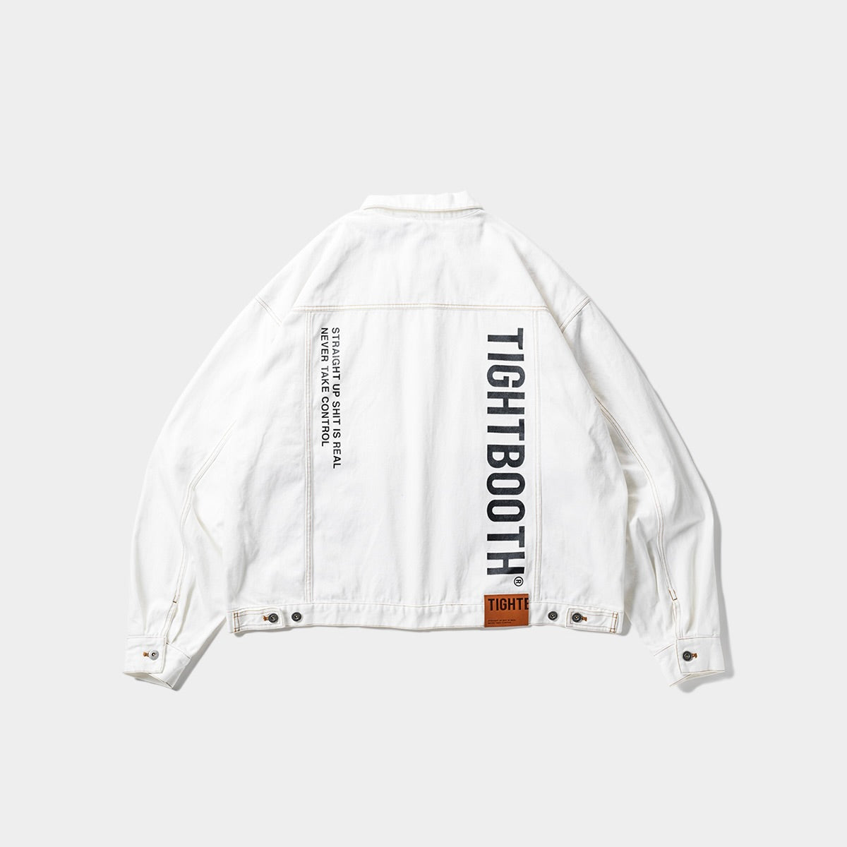 LABEL LOGO DENIM JACKET