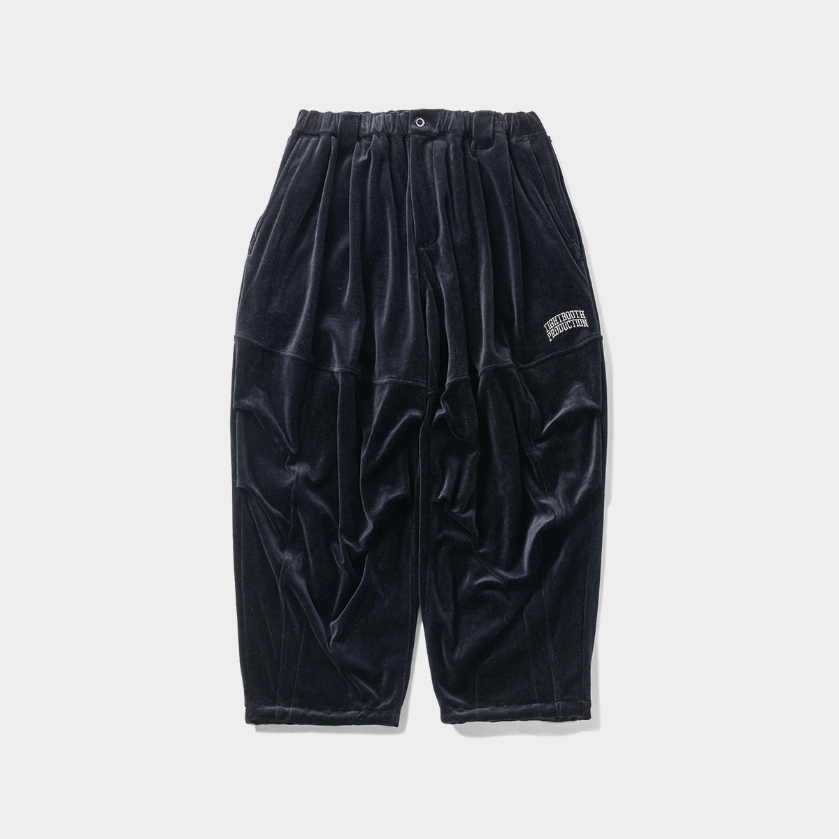 VELOUR BALLLOON PANTS