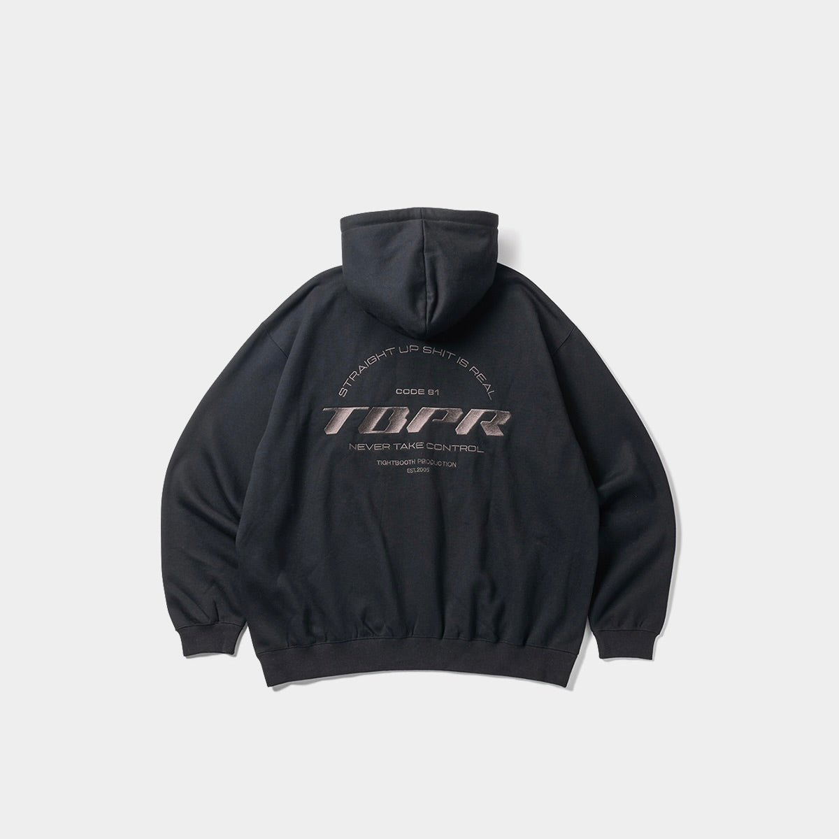 STRAIGHT UP HOODED SWEAT SHIRT