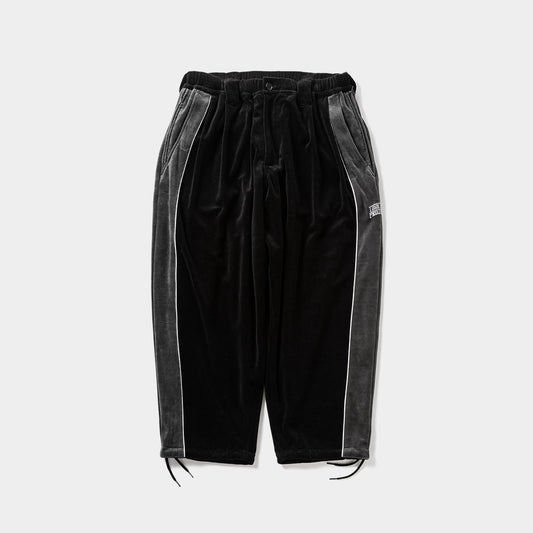 VELOUR PIPING BALLOON PANTS