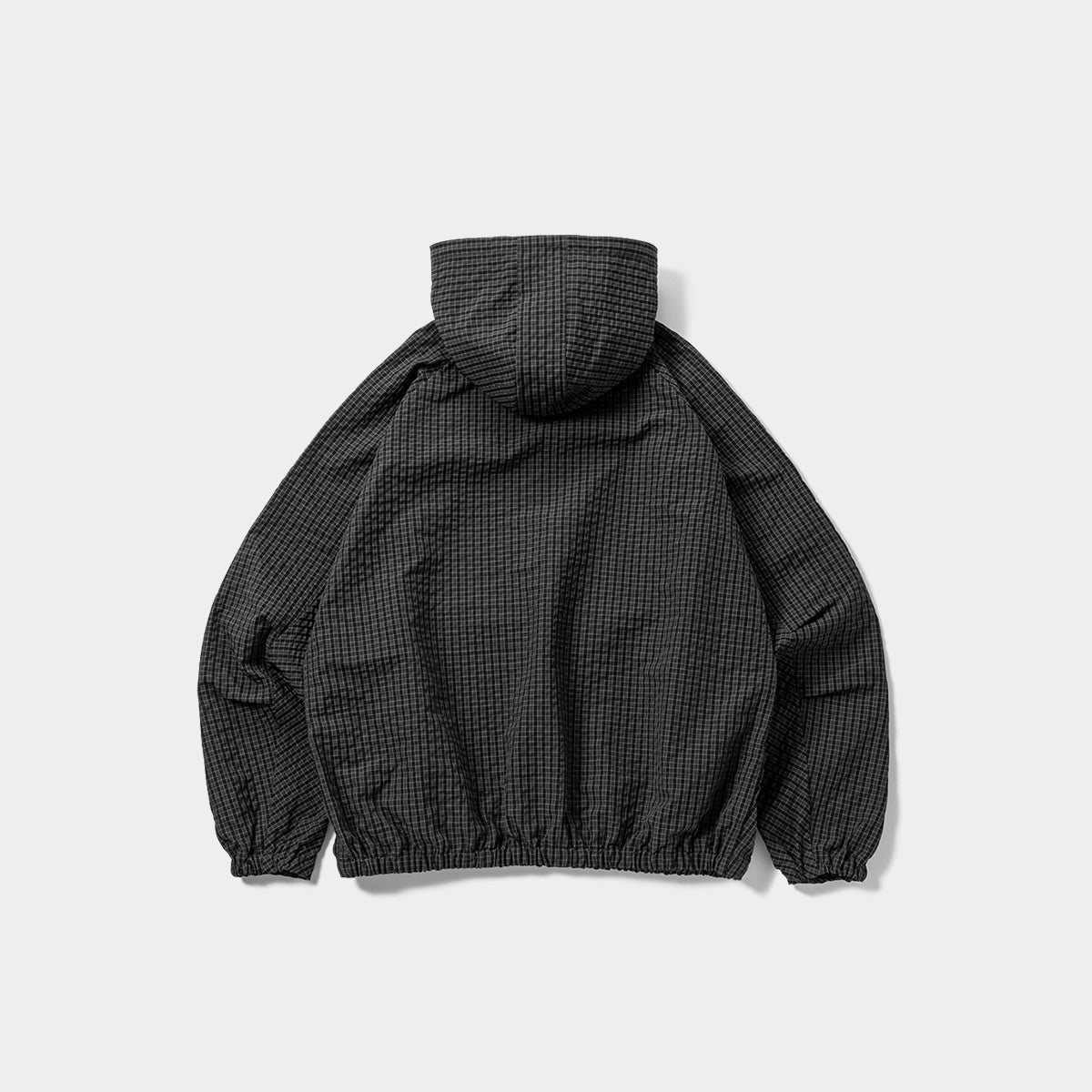 RIPPLE PLAID ANORAK