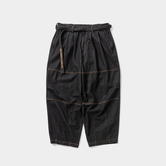 DENIM BALLOON PANTS