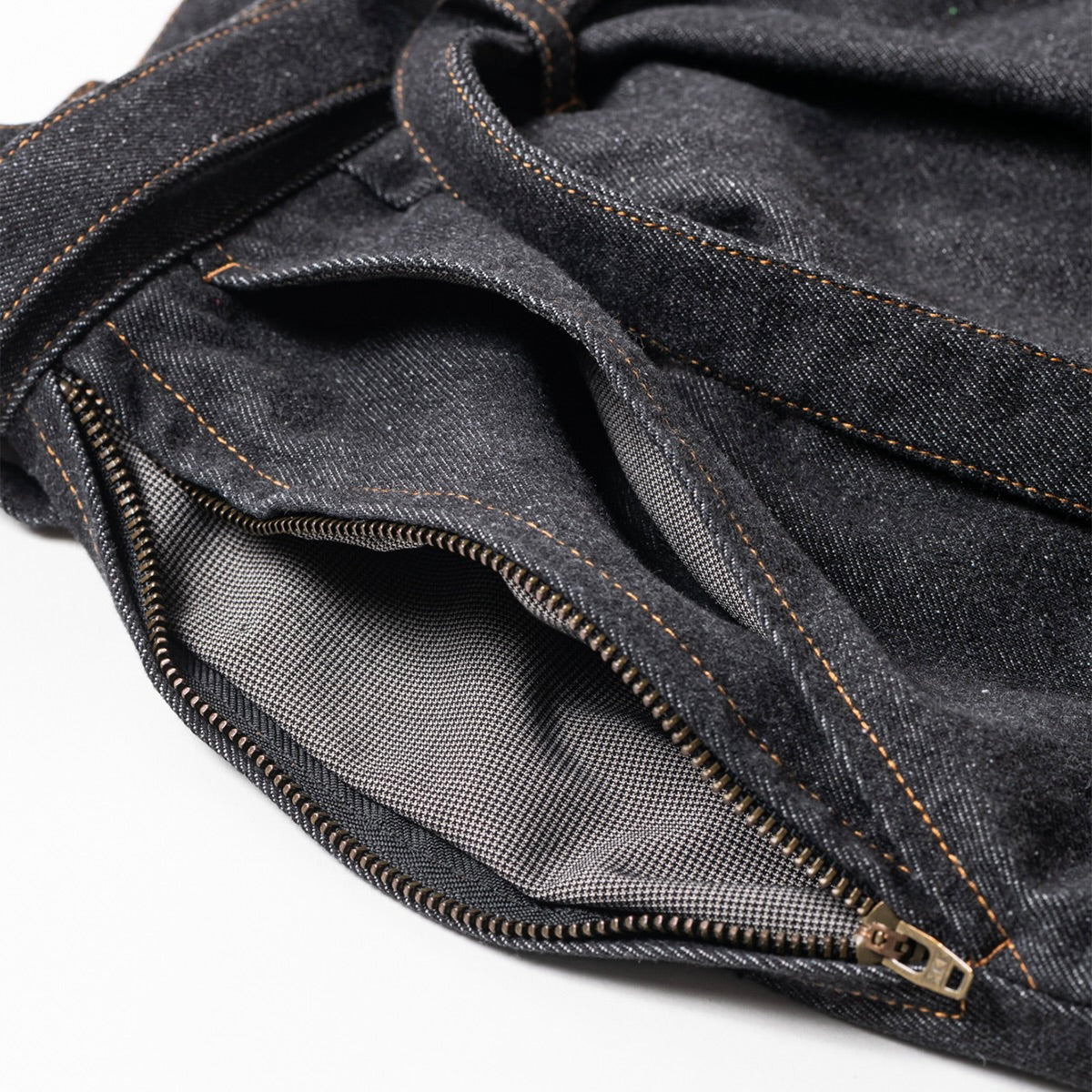DENIM BALLOON PANTS