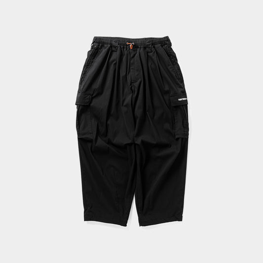 SEERSUCKER CARGO BALLOON PANTS