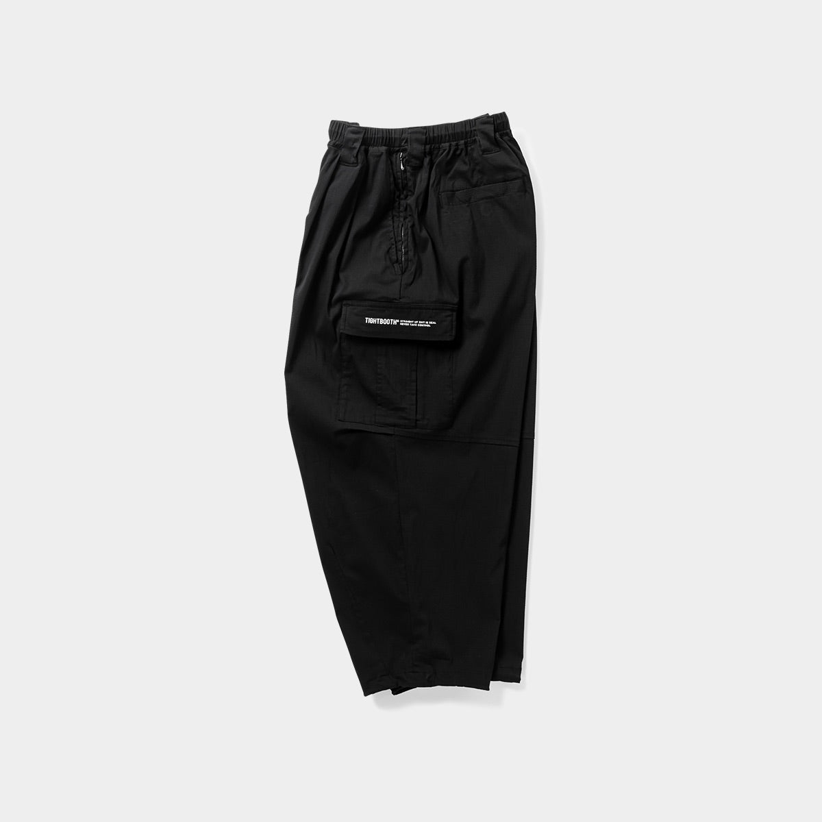 SEERSUCKER CARGO BALLOON PANTS