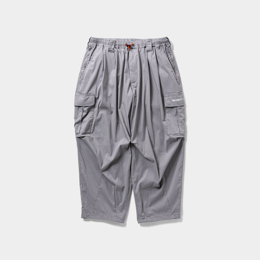 SEERSUCKER CARGO BALLOON PANTS