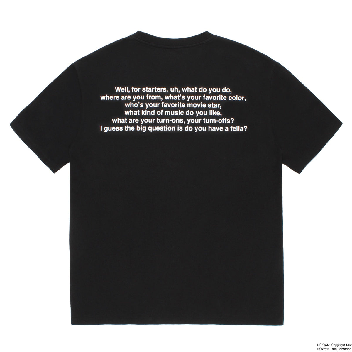 TRUE ROMANCE / WASHED HEAVY WEIGHT CREW NECK T-SHIRT ( TYPE-1 )