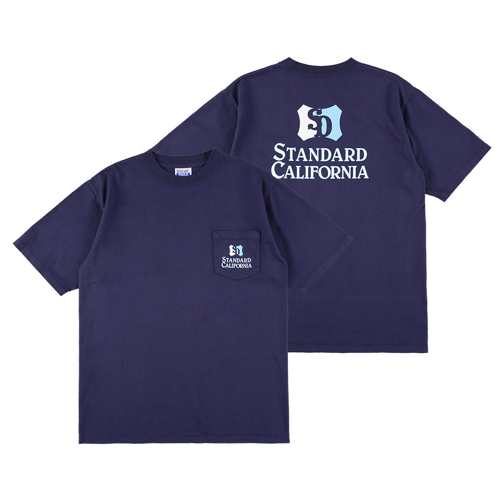 SD Heavyweight Shield Logo Pocket T