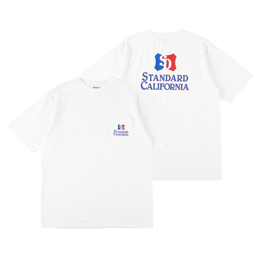SD Heavyweight Shield Logo Pocket T