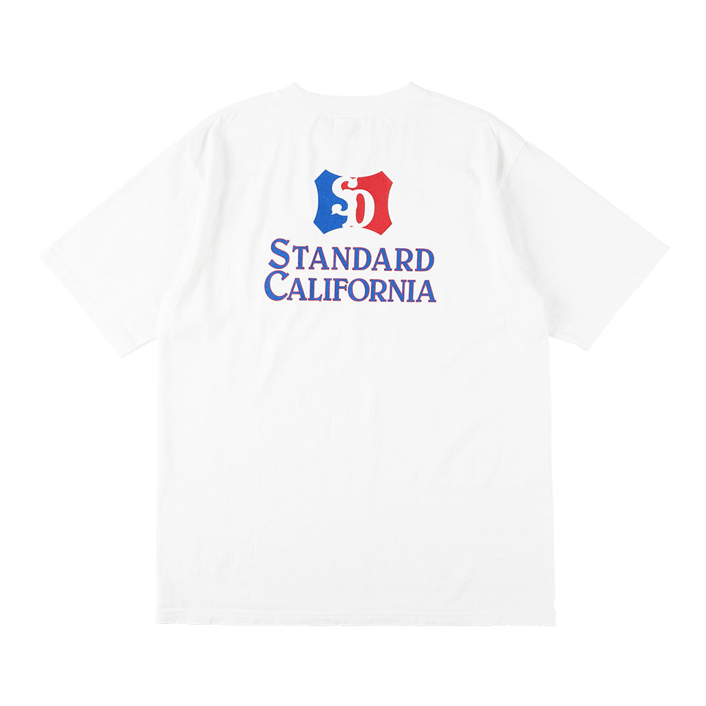 SD Heavyweight Shield Logo Pocket T サイズM Standard California Heavyweight Shield Logo Pocket T