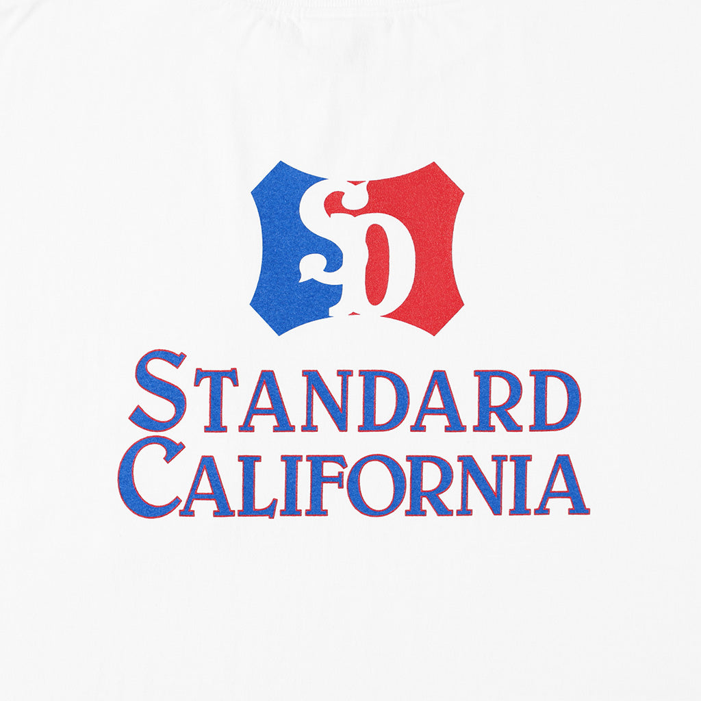 SD Heavyweight Shield Logo Pocket T サイズM Standard California Heavyweight Shield Logo Pocket T