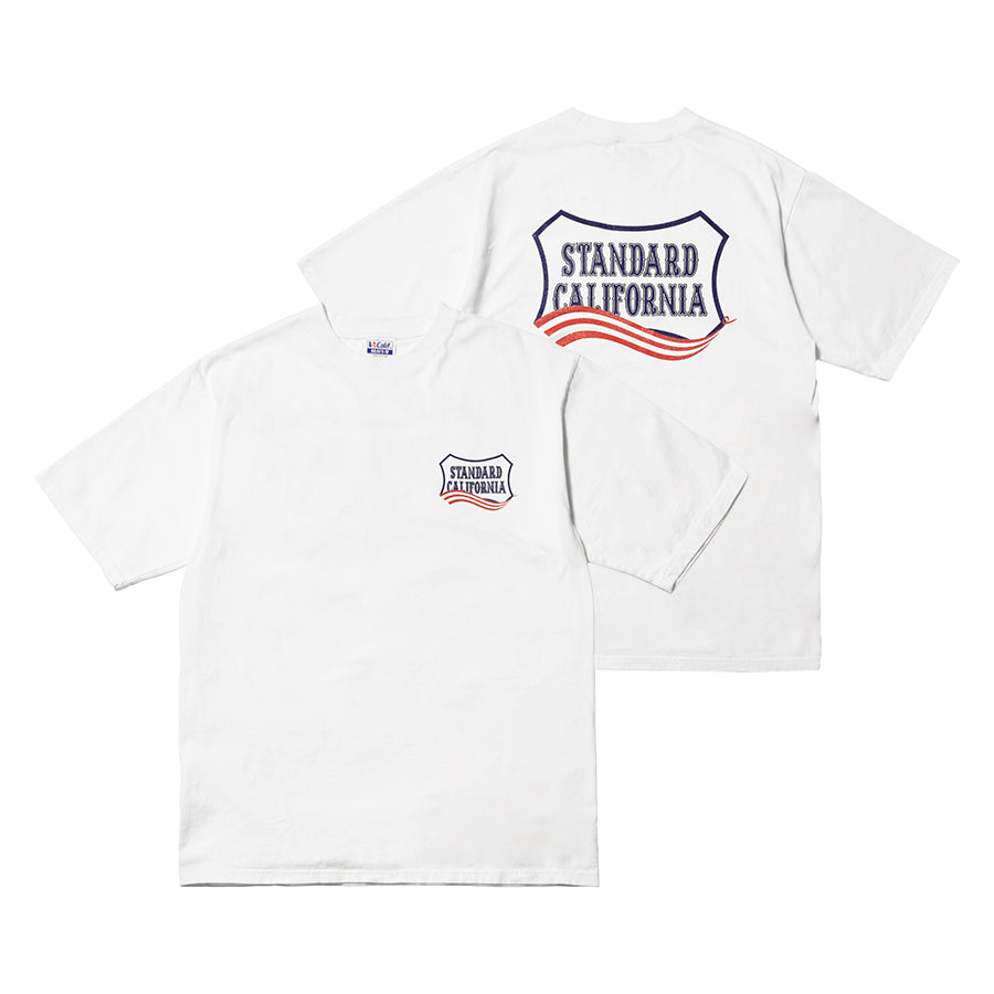 SD Heavyweight Shield Logo T July 4th