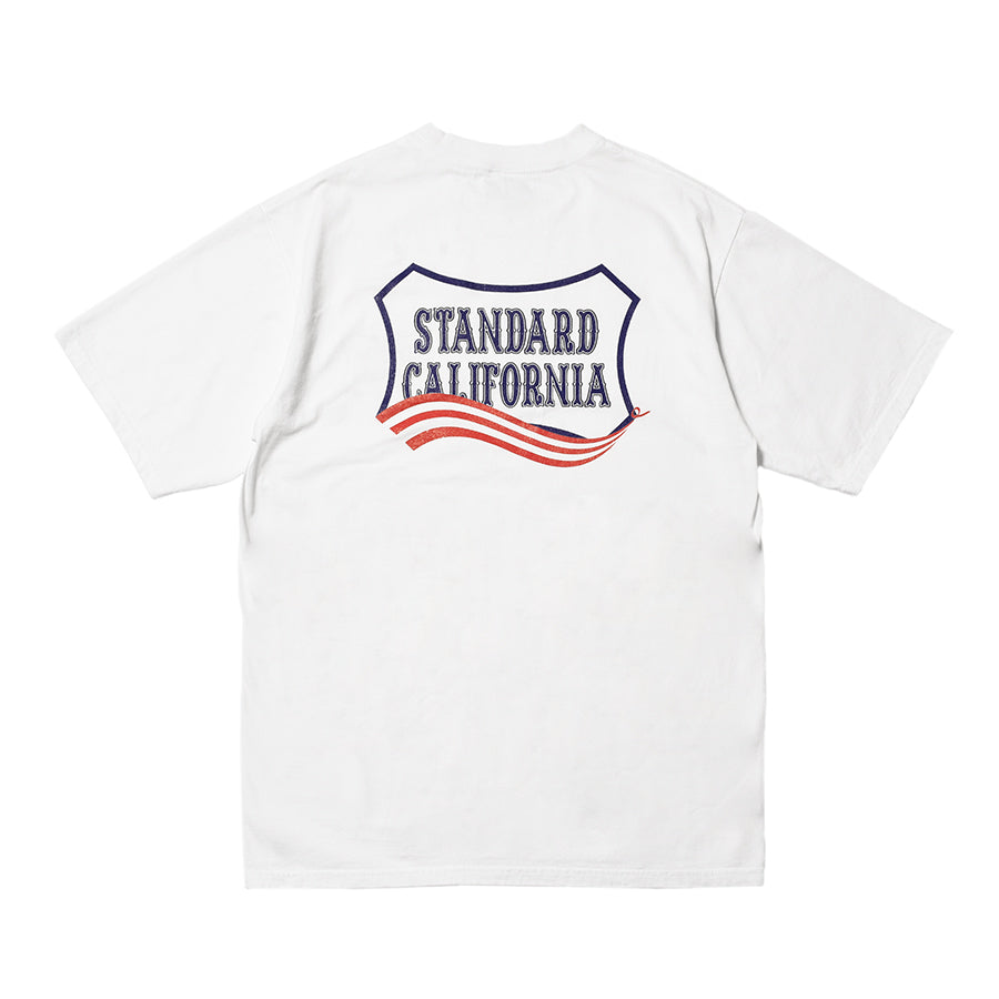 SD Heavyweight Shield Logo T July 4th