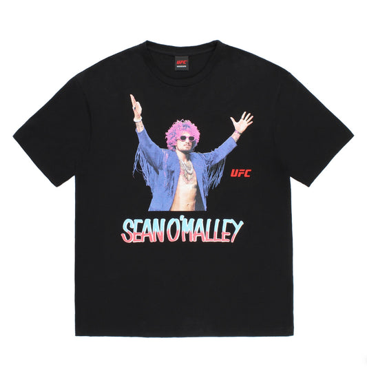 UFC / WASHED HEAVY WEIGHT CREW NECK T-SHIRT ( TYPE-4 )