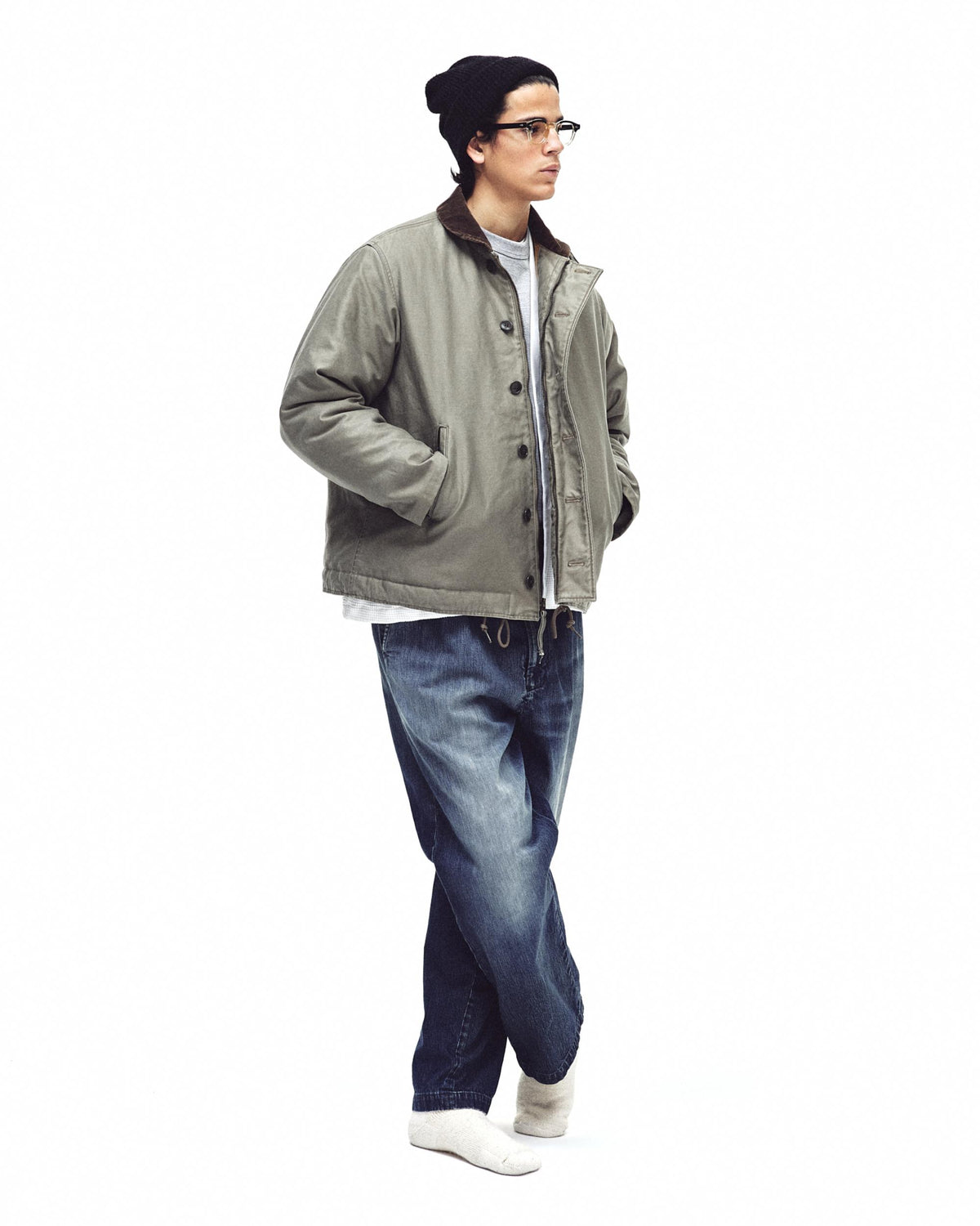 Unlikely N-1 Quilt Jacket  OLIVE