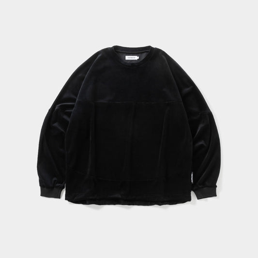 VELOUR L/S CREW
