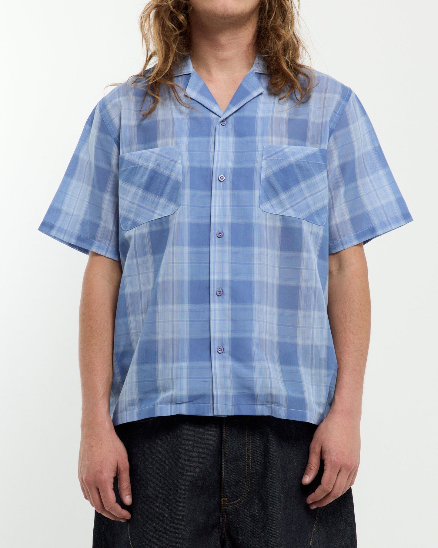 50S SPREAD COLLAR SS SHIRT
