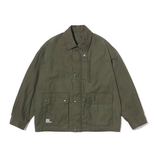 WAXED OXFORD UTILITY JACKET
