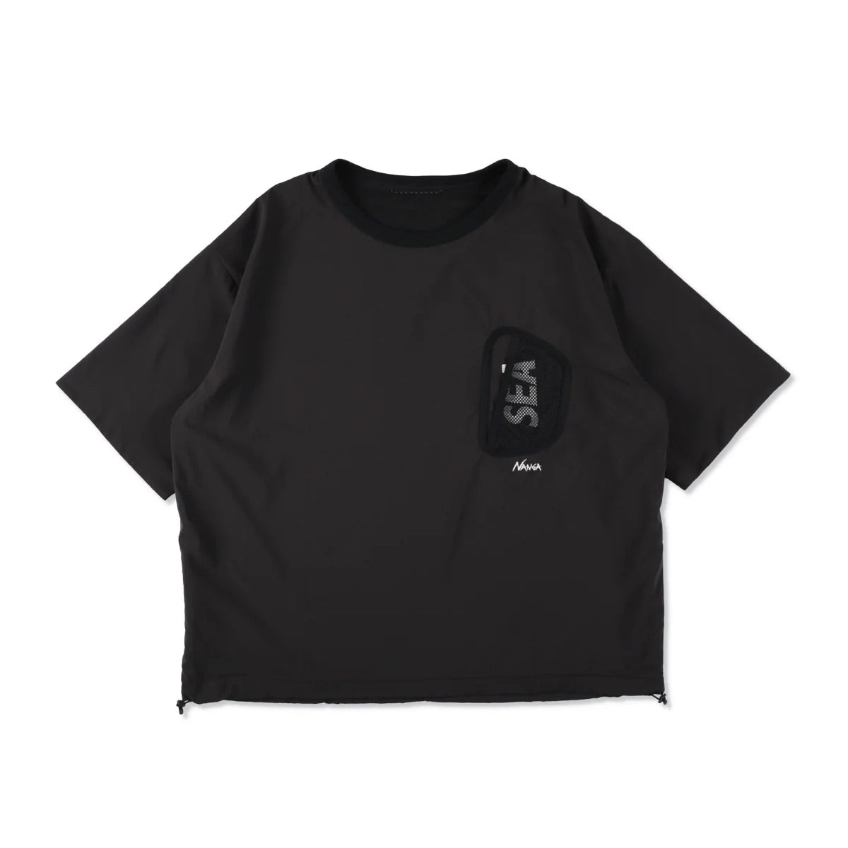 NANGA x WDS PHANTOM GRID REVERSIBLE TEE