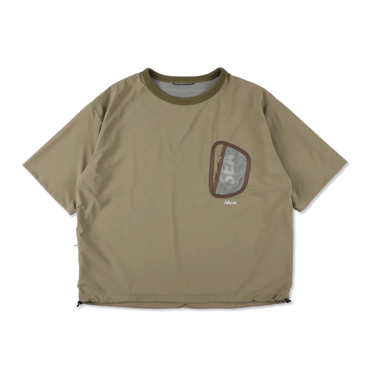 NANGA x WDS PHANTOM GRID REVERSIBLE TEE
