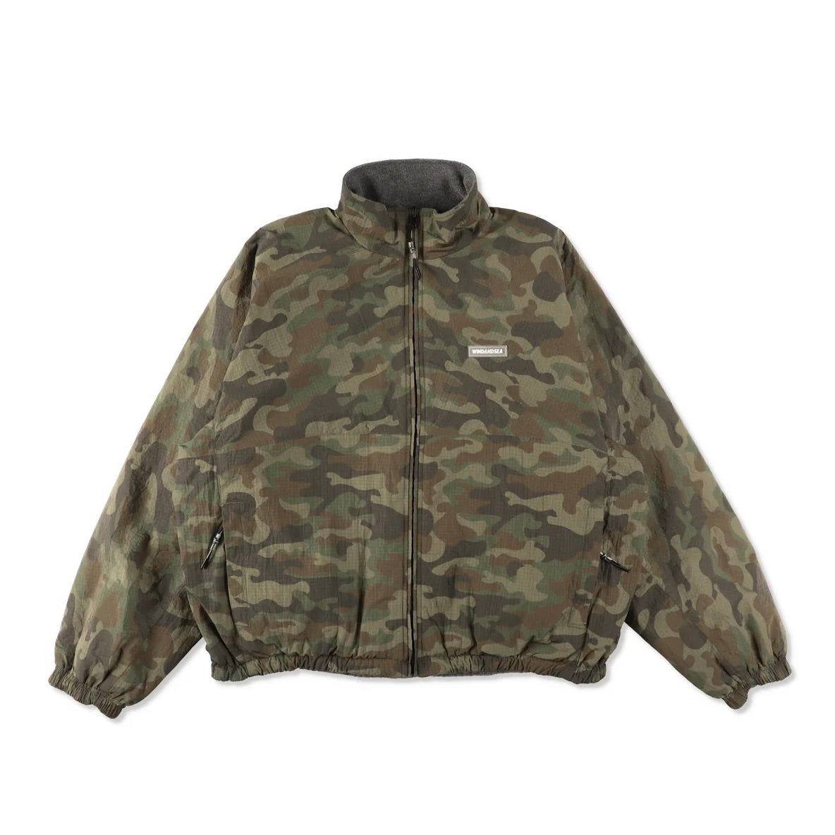 BIG LOGO REVERSIBLE NYLON JACKET