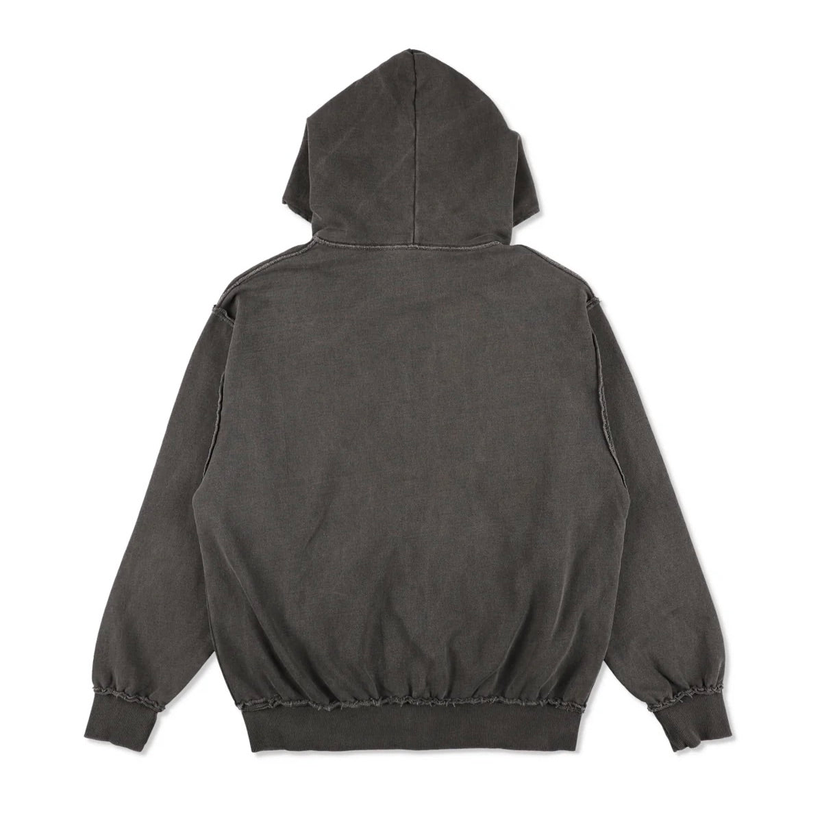 Damage Pigment Zip Up Sweatshirt
