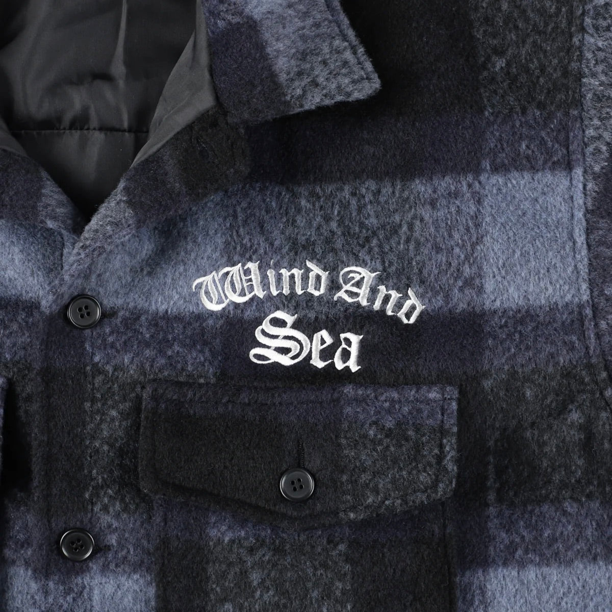 Shaggy Plaid Shirt Jacket