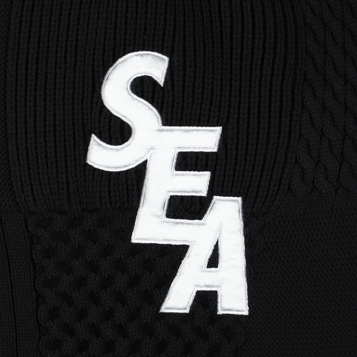 Patchwork Knit Sweater