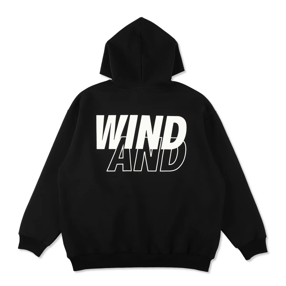 RELAXED FIT HOODED PONTE SWEATSHIRT