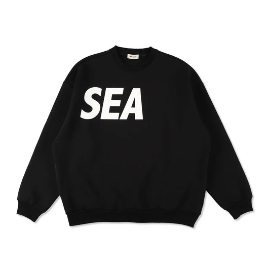 RELAXED FIT CREWNECK PONTE SWEATSHIRT