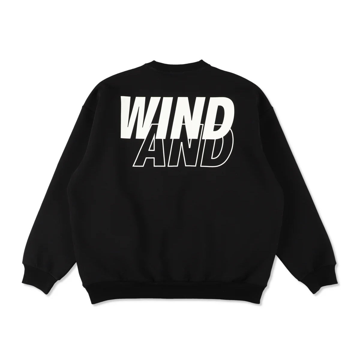 RELAXED FIT CREWNECK PONTE SWEATSHIRT