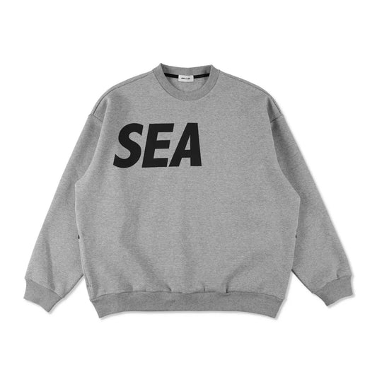 RELAXED FIT CREWNECK PONTE SWEATSHIRT