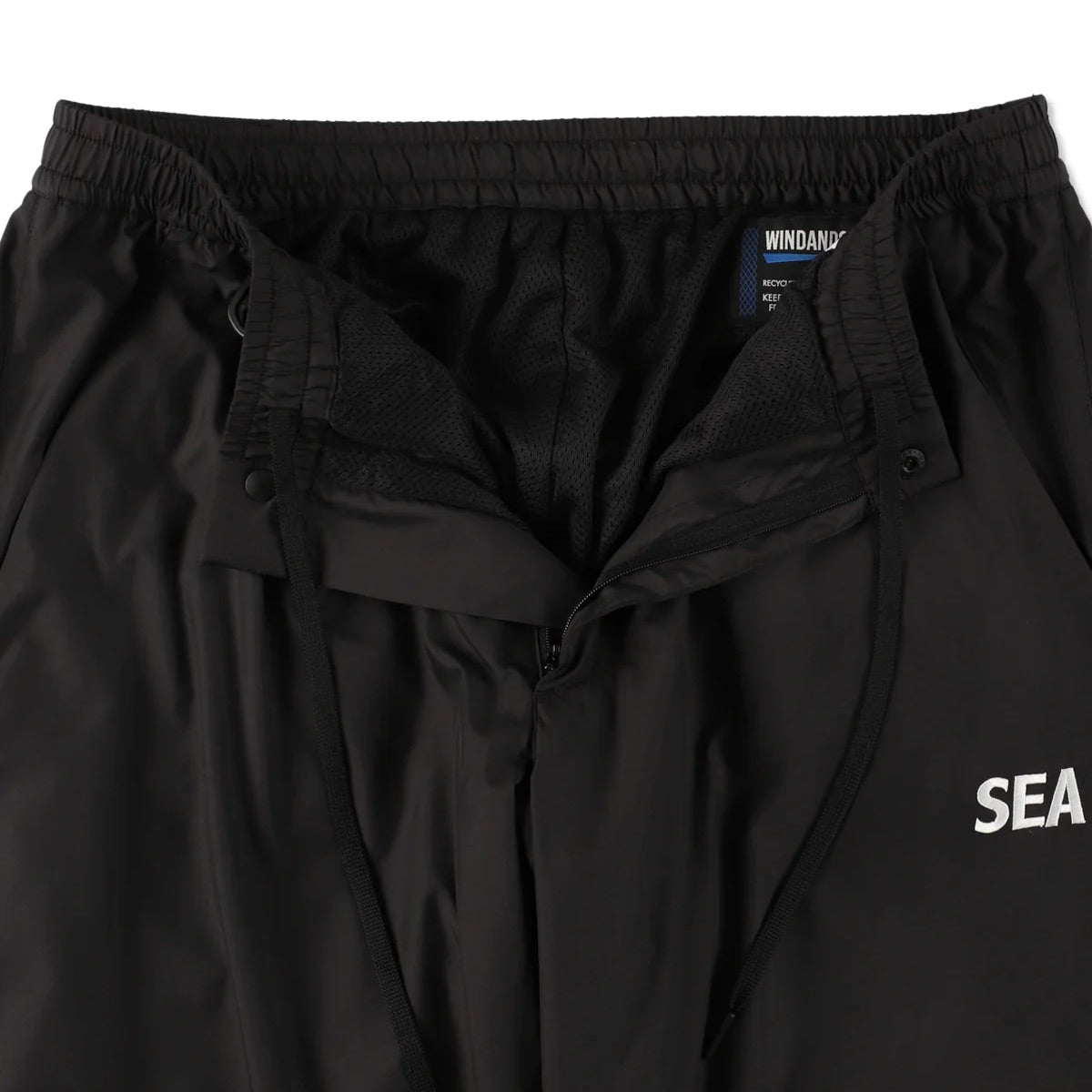 WARM UP PANTS WITH FISHINGNET RECYCLE MATERIAL